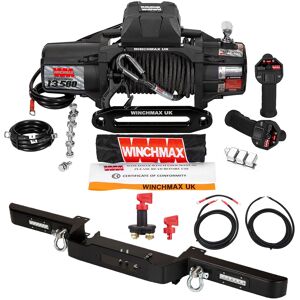 WINCHMAX 13500lb SL Military Winch - Land Rover Defender Bumper WINCHMAX 13500lb SL Military Winch - Land Rover Defender Bumper