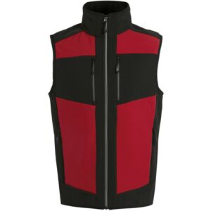 (XL, Classic Red/Black) Regatta Mens E-Volve Colour Block Softshell Body Warmer (XL, Classic Red/Black) Regatta Mens E-Volve Colour Block Softshell Body Warmer