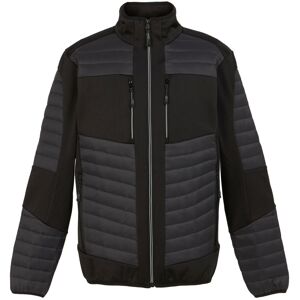 (3XL, Ash/Black) Regatta Mens E-Volve Thermal Hybrid Jacket (3XL, Ash/Black) Regatta Mens E-Volve Thermal Hybrid Jacket
