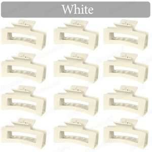 Unbranded (White, 8Pcs) 6-60Pcs Korean Women Girls Plastic Hair Claws 8.5cm Hairclip Crab Unbranded (White, 8Pcs) 6-60Pcs Korean Women Girls Plastic Hair Claws 8.5cm Hairclip Crab