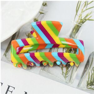 Unbranded (lee0088-51) Mini Women's Hair Clips Colorful Geometric Hollow Crab Claw Clip Ac Unbranded (lee0088-51) Mini Women's Hair Clips Colorful Geometric Hollow Crab Claw Clip Ac