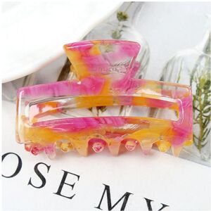Unbranded (lee0088-27) Mini Women's Hair Clips Colorful Geometric Hollow Crab Claw Clip Ac Unbranded (lee0088-27) Mini Women's Hair Clips Colorful Geometric Hollow Crab Claw Clip Ac