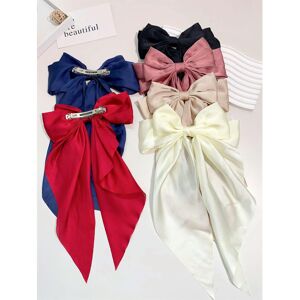 Unbranded (Other, Size fits all) 6 spring clip streamers bow hair clips for women Unbranded (Other, Size fits all) 6 spring clip streamers bow hair clips for women