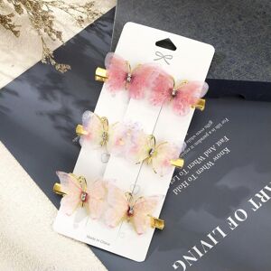 Unbranded (2 6PCS) Butterfly Hairpins New Korean Yarn Elegant Metal Tassel Long Hair Clips Unbranded (2 6PCS) Butterfly Hairpins New Korean Yarn Elegant Metal Tassel Long Hair Clips