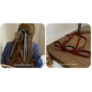 Unbranded (Ribbon Hair Band Red) Zhao Lusi Same Style Retro French Summer Summer Bow Ribbo Unbranded (Ribbon Hair Band Red) Zhao Lusi Same Style Retro French Summer Summer Bow Ribbo
