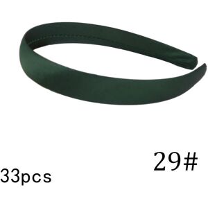 Unbranded (29) 33pcs 1.5cm Satin Headbands Girl Headwear Women Hairband Covered Plastic AB Unbranded (29) 33pcs 1.5cm Satin Headbands Girl Headwear Women Hairband Covered Plastic AB
