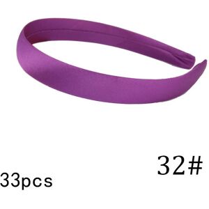 Unbranded (32) 33pcs 1.5cm Satin Headbands Girl Headwear Women Hairband Covered Plastic AB Unbranded (32) 33pcs 1.5cm Satin Headbands Girl Headwear Women Hairband Covered Plastic AB