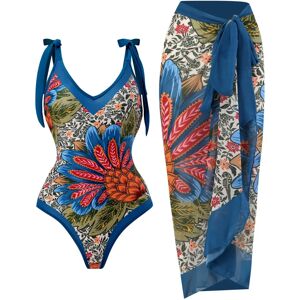 Unbranded (1 set-C, M) One Piece Swimsuit Bikini with Skirt Swimwear Summer Women Bowknot Unbranded (1 set-C, M) One Piece Swimsuit Bikini with Skirt Swimwear Summer Women Bowknot