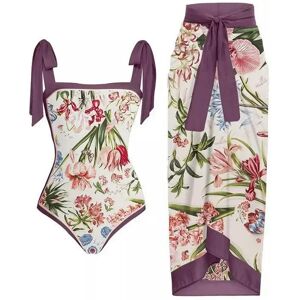 Unbranded (1 set-K, L) One Piece Swimsuit Bikini with Skirt Swimwear Summer Women Bowknot Unbranded (1 set-K, L) One Piece Swimsuit Bikini with Skirt Swimwear Summer Women Bowknot