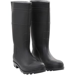 vidaXL Rain Boots Waterproof Wellies Outdoor Garden Shoes Black Size 45 PVC vidaXL Rain Boots Waterproof Wellies Outdoor Garden Shoes Black Size 45 PVC
