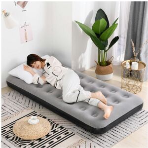 Unbranded (Blue (foot pump+repair glue), 190 * 130 * 22cm) Inflatable Mattress For Home Us Unbranded (Blue (foot pump+repair glue), 190 * 130 * 22cm) Inflatable Mattress For Home Us