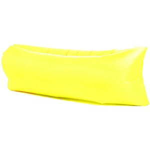Unbranded (yellow, High quality polyester 190T (200 * 70cm)) Outdoor Portable Lazy Inflata Unbranded (yellow, High quality polyester 190T (200 * 70cm)) Outdoor Portable Lazy Inflata