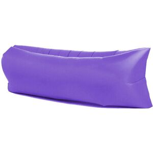 Unbranded (Purple;, High quality polyester 190T (200 * 70cm)) Outdoor Portable Lazy Inflat Unbranded (Purple;, High quality polyester 190T (200 * 70cm)) Outdoor Portable Lazy Inflat
