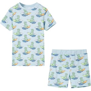 VidaXL (92 (1.5-2y)) Kids' Pyjamas with Short Sleeves Children's Nightwear Sleepwear Li VidaXL (92 (1.5-2y)) Kids' Pyjamas with Short Sleeves Children's Nightwear Sleepwear Li