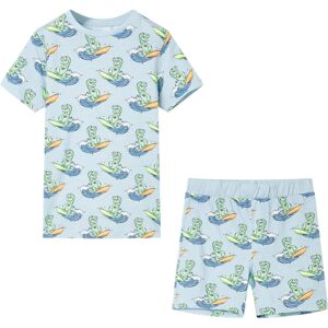 VidaXL (128 (7-8y)) Kids' Pyjamas with Short Sleeves Children's Nightwear Sleepwear Lig VidaXL (128 (7-8y)) Kids' Pyjamas with Short Sleeves Children's Nightwear Sleepwear Lig