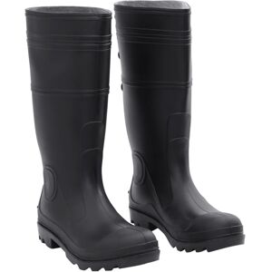 vidaXL Rain Boots Waterproof Wellies Outdoor Garden Shoes Black Size 42 PVC vidaXL Rain Boots Waterproof Wellies Outdoor Garden Shoes Black Size 42 PVC