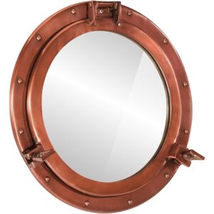 vidaXL Porthole Mirror - 50 cm Aluminium Glass Nautical Style vidaXL Porthole Mirror - 50 cm Aluminium Glass Nautical Style