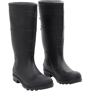 vidaXL Rain Boots Waterproof Wellies Outdoor Garden Shoes Black Size 43 PVC vidaXL Rain Boots Waterproof Wellies Outdoor Garden Shoes Black Size 43 PVC
