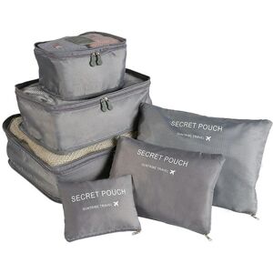 nobrand (gray-6PCS-S) Thickened 6Piece/Set Travel Bag Clothes and Shoes Trimmer Travel P nobrand (gray-6PCS-S) Thickened 6Piece/Set Travel Bag Clothes and Shoes Trimmer Travel P