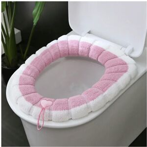 nobrand (Pink + one pack) Universal Toilet Seat Cushion For Home Use Four Seasons Comfor nobrand (Pink + one pack) Universal Toilet Seat Cushion For Home Use Four Seasons Comfor