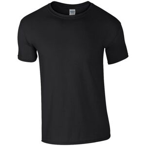(M, Black) Gildan Mens Soft Style Ringspun T Shirt (M, Black) Gildan Mens Soft Style Ringspun T Shirt