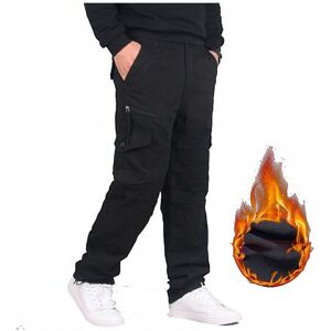 Unbranded (black, xl) Winter Men's Thick Fleece Thermal Pants Pocket Casual Trousers Unbranded (black, xl) Winter Men's Thick Fleece Thermal Pants Pocket Casual Trousers
