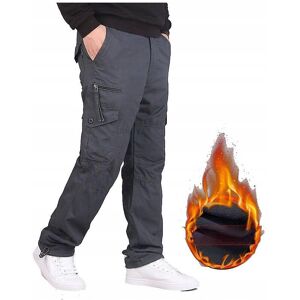 Unbranded (grey, l) Winter Men's Thick Fleece Thermal Pants Pocket Casual Trousers Unbranded (grey, l) Winter Men's Thick Fleece Thermal Pants Pocket Casual Trousers