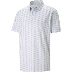 (L, High Rise/Quiet Shade) Puma Golf Mens Mattr Dreamer Novelty Moisture Wicking (L, High Rise/Quiet Shade) Puma Golf Mens Mattr Dreamer Novelty Moisture Wicking