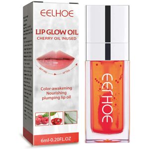 Unbranded (Cherry color , 6ml) Eelhoe Plump Lip Glaze Lip Plump Care Fades Lip Lines To No Unbranded (Cherry color , 6ml) Eelhoe Plump Lip Glaze Lip Plump Care Fades Lip Lines To No