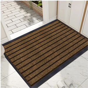 Yorkshire Bedding (Brown, 60x90) Non Slip Mats PVC Rubber Door Mat Kitchen Hallway Runner & Bath M Yorkshire Bedding (Brown, 60x90) Non Slip Mats PVC Rubber Door Mat Kitchen Hallway Runner & Bath M