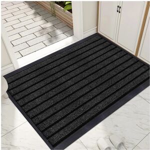 Yorkshire Bedding (Black, 60x90) Non Slip Mats PVC Rubber Door Mat Kitchen Hallway Runner & Bath M Yorkshire Bedding (Black, 60x90) Non Slip Mats PVC Rubber Door Mat Kitchen Hallway Runner & Bath M