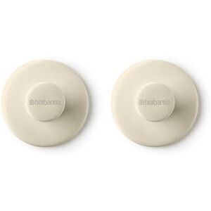 Brabantia - ReNew Towel Hooks - Ideal for Bathroom, Toilet or Kitchen - Holds up to 2 kg - Brabantia - ReNew Towel Hooks - Ideal for Bathroom, Toilet or Kitchen - Holds up to 2 kg -