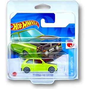 Hot Wheels '73 Honda Civic Custom (Lime Green & Black) 8/10 HW J-Imports 2023-117/250 (Shor Hot Wheels '73 Honda Civic Custom (Lime Green & Black) 8/10 HW J-Imports 2023-117/250 (Shor