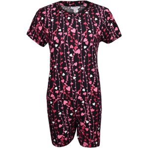 True Face (Black, M) Ladies Pyjamas Set Nightwear Short Sleeve Top True Face (Black, M) Ladies Pyjamas Set Nightwear Short Sleeve Top