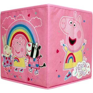 Character World Peppa Pig Officially Licensed Storage Boxes 2 pack Foldable Storage Cubes Drop Character World Peppa Pig Officially Licensed Storage Boxes 2 pack Foldable Storage Cubes Drop