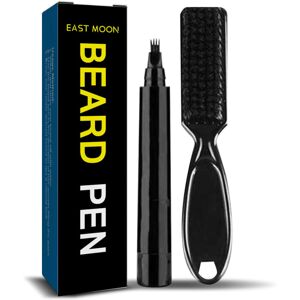 Unbranded (Dark brown+brush (bagged) ) East Moon Beard Filling Pen Men's Beard Pen Waterpr Unbranded (Dark brown+brush (bagged) ) East Moon Beard Filling Pen Men's Beard Pen Waterpr