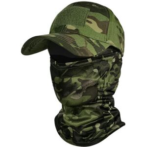 Unbranded (American green, Average code) Camouflage Baseball Mask Tactical Baseball Caps O Unbranded (American green, Average code) Camouflage Baseball Mask Tactical Baseball Caps O