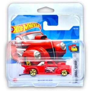 Hot Wheels '40 Ford Pickup (Red) 1/10 HW Drag Strip 2022 - 181/250 (Short Card) - COMES IN Hot Wheels '40 Ford Pickup (Red) 1/10 HW Drag Strip 2022 - 181/250 (Short Card) - COMES IN
