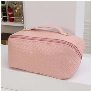 Unbranded (Pink square grid woven pattern) Net Red Explosion Washing Bags INS Storage Pack Unbranded (Pink square grid woven pattern) Net Red Explosion Washing Bags INS Storage Pack