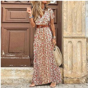 Unbranded (red, XXXL) 2020eBay WISH Hot Selling Women's Fashion Bohemian V-Neck Floral Dre Unbranded (red, XXXL) 2020eBay WISH Hot Selling Women's Fashion Bohemian V-Neck Floral Dre