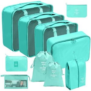 Unbranded (Makeup digital 10 piece set in bright blue, suit) Hot Selling Amazon Waterproof Unbranded (Makeup digital 10 piece set in bright blue, suit) Hot Selling Amazon Waterproof
