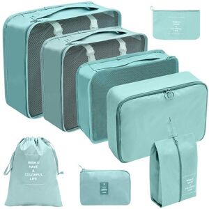 Unbranded (Digital Bag Eight Piece Set Blue Lake, suit) Hot Selling Amazon Waterproof Trav Unbranded (Digital Bag Eight Piece Set Blue Lake, suit) Hot Selling Amazon Waterproof Trav