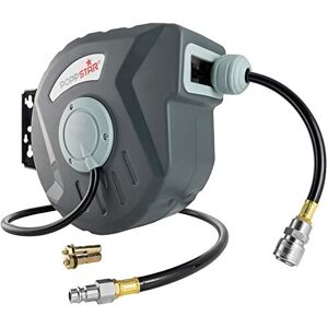 Poppstar Automatic air Hose Reel 33ft (Length 10m + 1m, Inner Diameter 5/16"(8x12mm), 3/8 Poppstar Automatic air Hose Reel 33ft (Length 10m + 1m, Inner Diameter 5/16"(8x12mm), 3/8