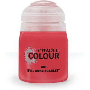 Games Workshop Citadel Air Paint: Evil Sunz Scarlet 24ml Warhammer 28-22 Games Workshop Citadel Air Paint: Evil Sunz Scarlet 24ml Warhammer 28-22