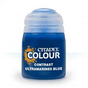 Games Workshop Citadel Contrast Paint: Ultramarines Blue 18ml 29-18 Games Workshop Citadel Contrast Paint: Ultramarines Blue 18ml 29-18