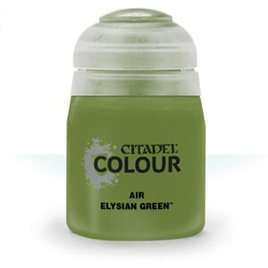 Games Workshop Citadel Air Paint: Elysian Green 24ml Warhammer 28-31 Games Workshop Citadel Air Paint: Elysian Green 24ml Warhammer 28-31