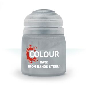 Games Workshop Citadel Base Paint: Iron Hands Steel 12ml Warhammer 21-46 Games Workshop Citadel Base Paint: Iron Hands Steel 12ml Warhammer 21-46