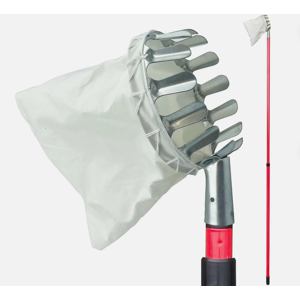 The Dustpan & Brush Store Apple Fruit Picker Pole Telescopic Handle Basket Garden Tree Catcher The Dustpan & Brush Store Apple Fruit Picker Pole Telescopic Handle Basket Garden Tree Catcher