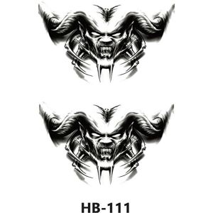 Unbranded (HB-111, 210 * 148mm) Spot Cross-Border New Half Arm Tattoo Stickers With Black Unbranded (HB-111, 210 * 148mm) Spot Cross-Border New Half Arm Tattoo Stickers With Black