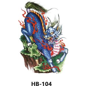 Unbranded (HB-104, 210 * 148mm) Spot Cross-Border New Half Arm Tattoo Stickers With Black Unbranded (HB-104, 210 * 148mm) Spot Cross-Border New Half Arm Tattoo Stickers With Black